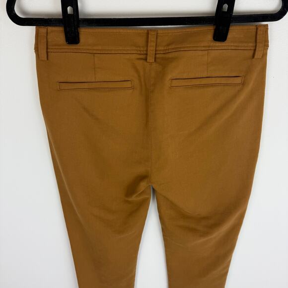 NWT Eileen Fisher Womens Organic Cotton Business Cozy Stretch Tan Ankle Pants 2 - Picture 5 of 8